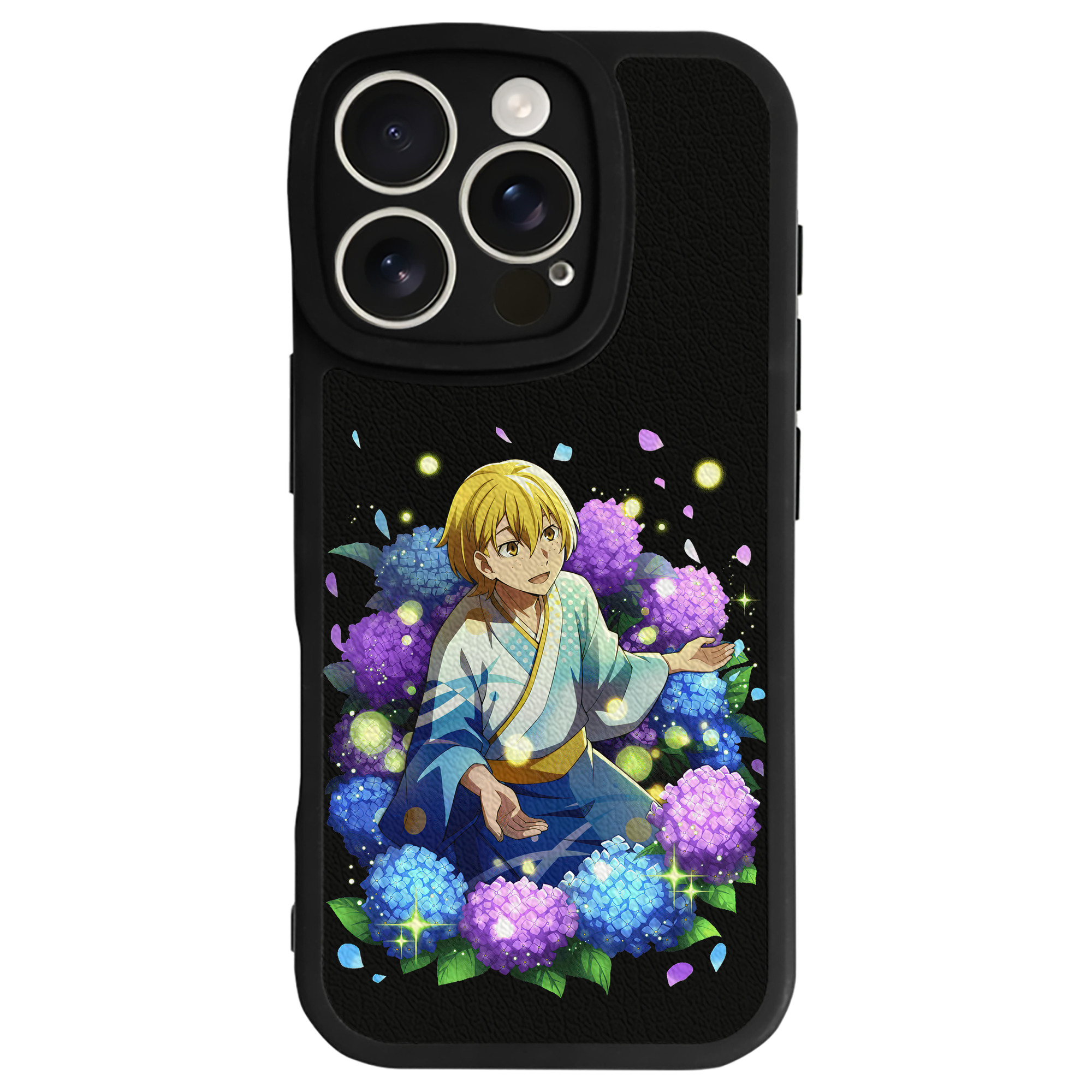 （画像用） 文豪ストレイドッグス Bungo Stray Dogs 【iPhone 16シリーズ対応】シリコンスマホケース（レザー調） 材質：シリコン